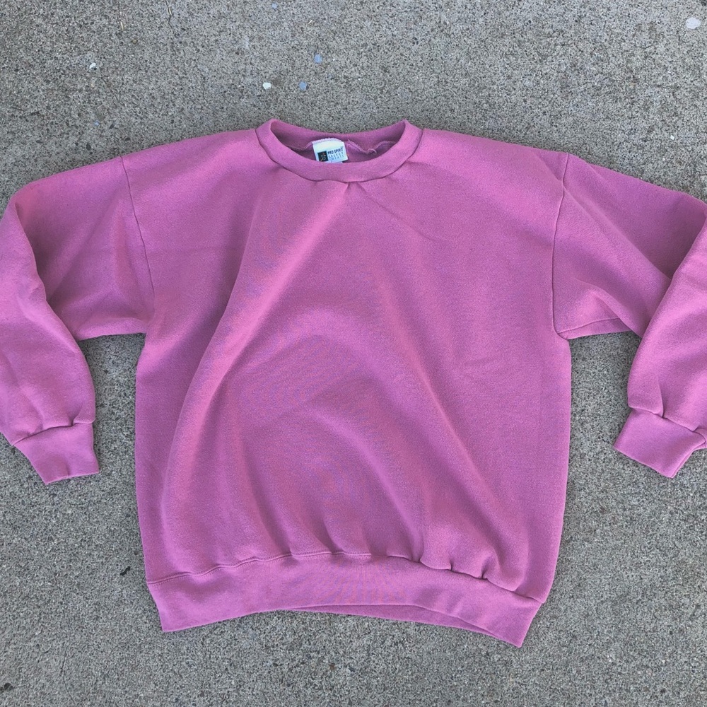 Pink vintage crewneck